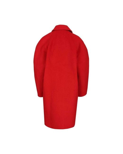 Filippa K Red Single-Breasted Coats