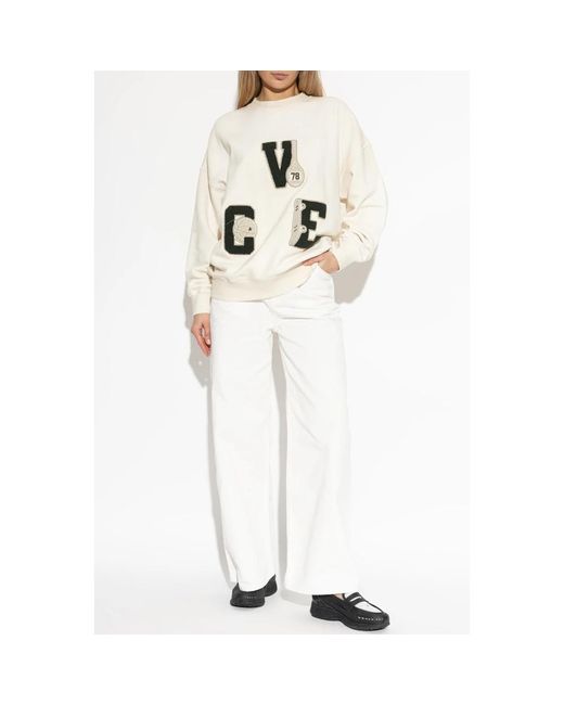 Golden Goose Deluxe Brand White Sweatshirts