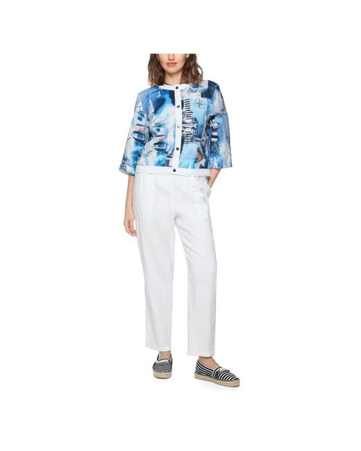 Light Jackets Marc Cain de color Blue