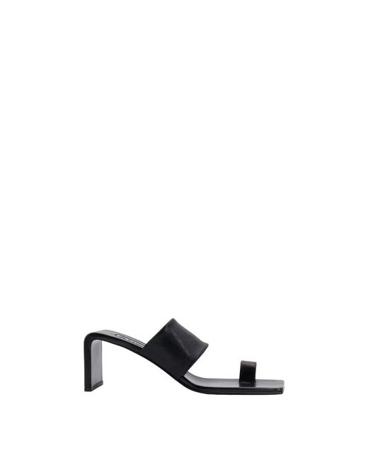 Jil Sander Black Sandals