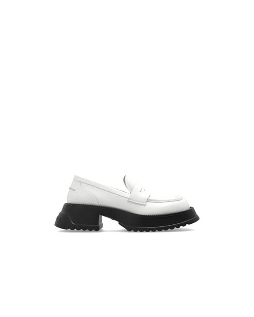 Platform loafers Marni de color Black