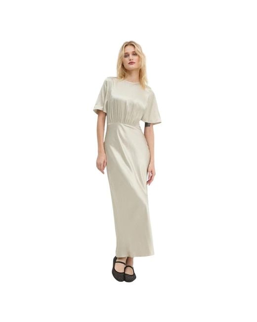 Maxi Dresses Samsøe & Samsøe de color Metallic