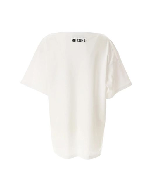 Moschino White T-Shirts