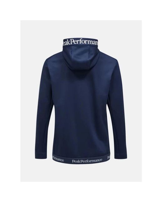 Zip-Throughs Peak Performance de hombre de color Blue