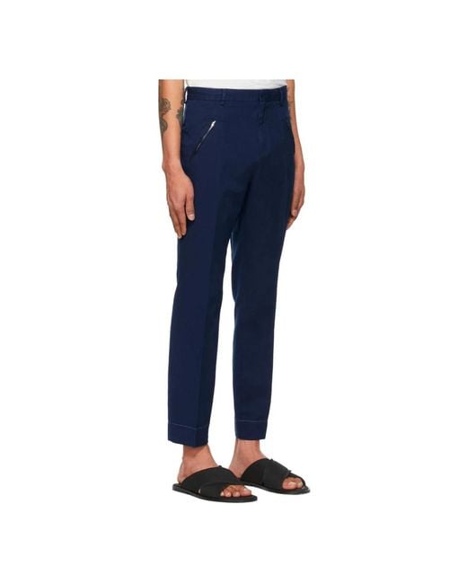 Pantaloni slim-fit di Maison Margiela in Blue da Uomo