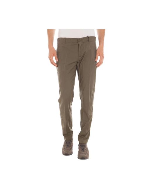 Chinos Daniele Alessandrini de hombre de color Gray