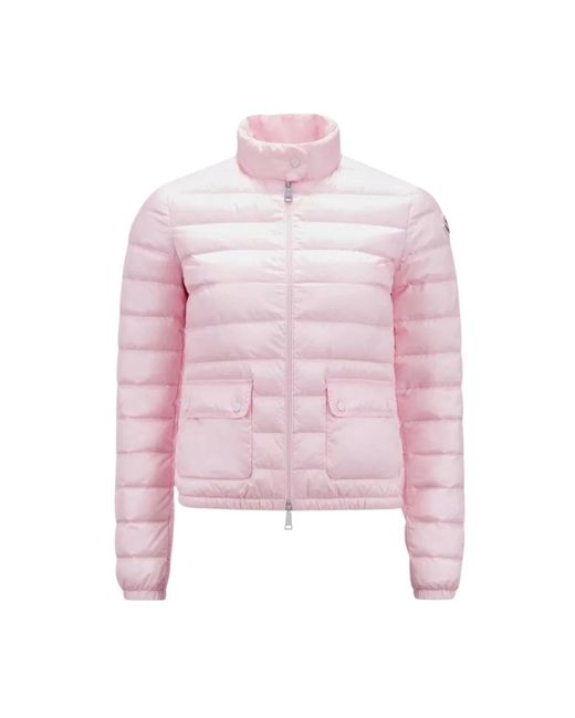 Moncler Pink Down Jackets