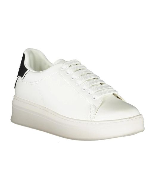 Gaelle Paris White Sneakers for men