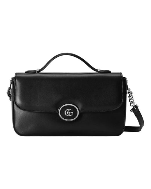 Gucci Black Petite Gg Small Shoulder Bag