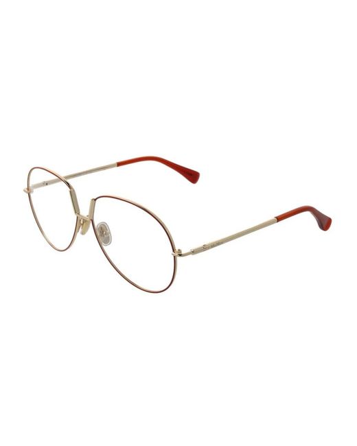 Max Mara Metallic Glasses