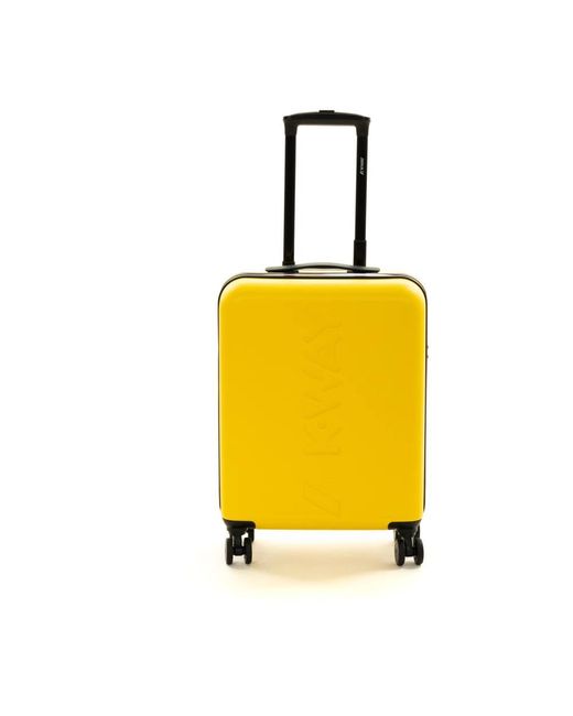 K-Way Yellow Cabin Bags for men