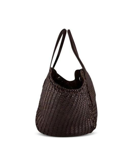 Tote Bags di Dragon Diffusion in Brown