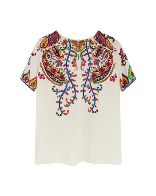 Etro White T-Shirts