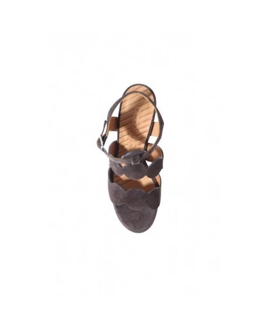 Chie Mihara Metallic High Heel Sandals