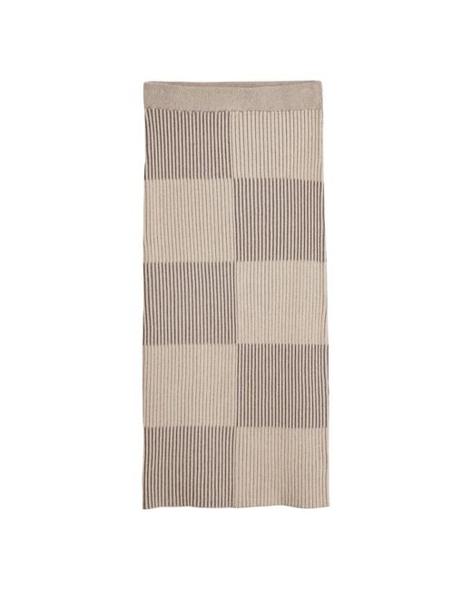 Desigual Rokken ,Polyester Repris Fal Aberfeldy Maxi Rok in het Brown