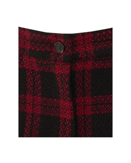 Pinko Red Bermudas