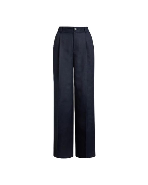 Ralph Lauren Blue Wide Trousers