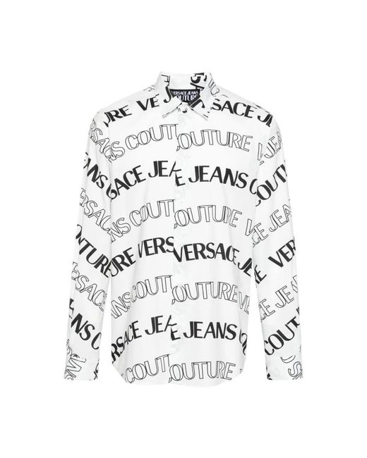 Versace White Casual Shirts for men