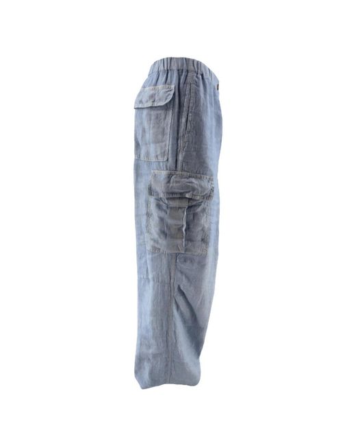 Kiltie Blue Wide Trousers