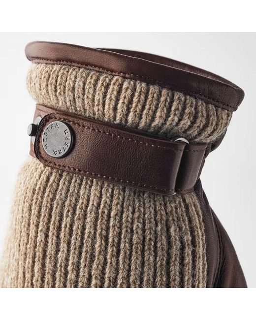 Hestra Brown Gloves