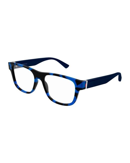 Gucci Blue Glasses for men