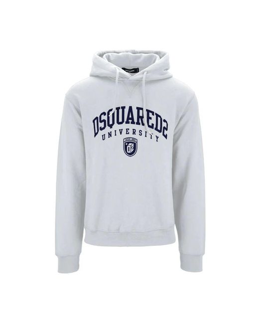 DSquared² Gray Hoodies for men