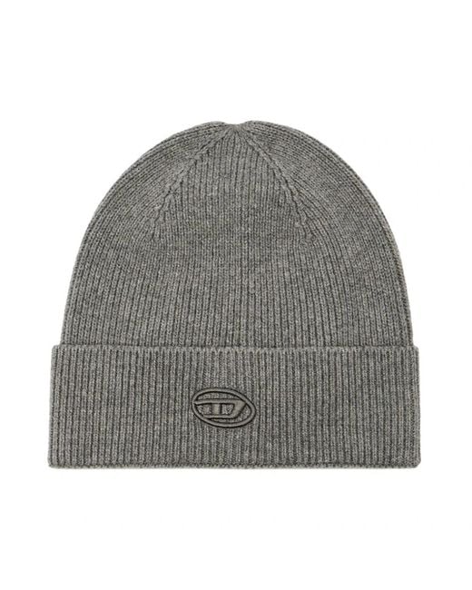 DIESEL Beanies in Gray für Herren