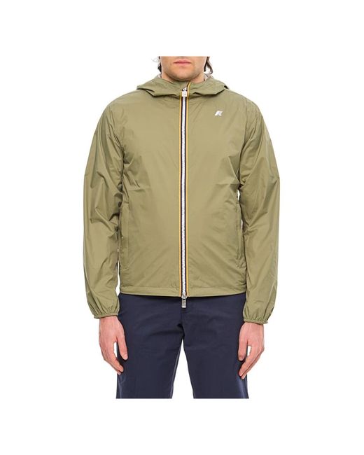 K-Way Green Light Jackets for men