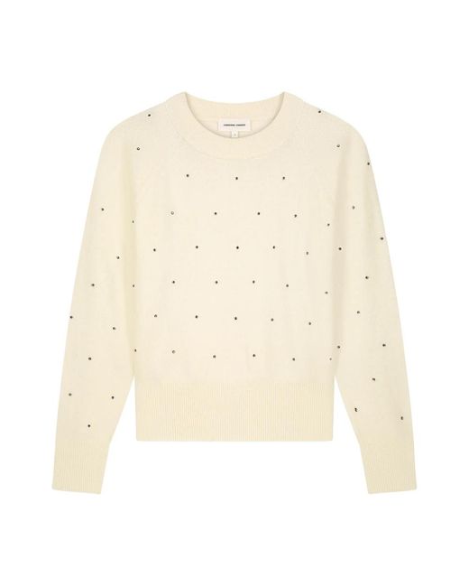 FABIENNE CHAPOT Round-Neck Knitwear in het White
