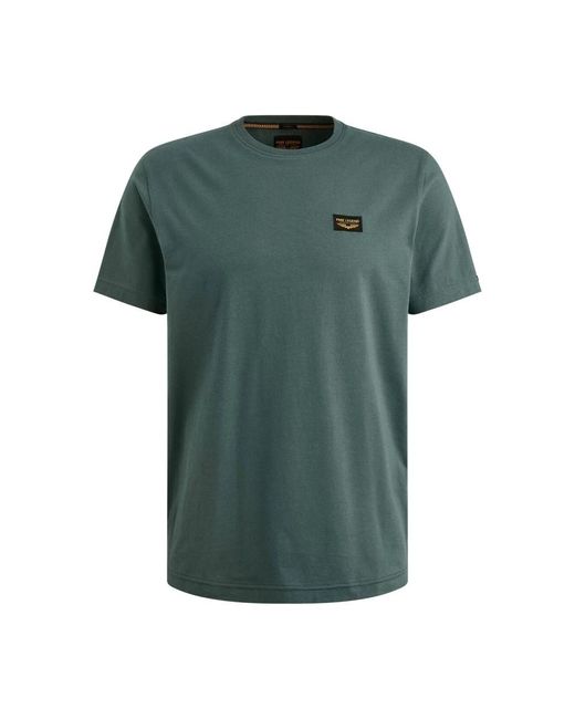 PME LEGEND Korte Mouw R-Hals Amerikaanse Klasse T-Shirt in het Green voor heren