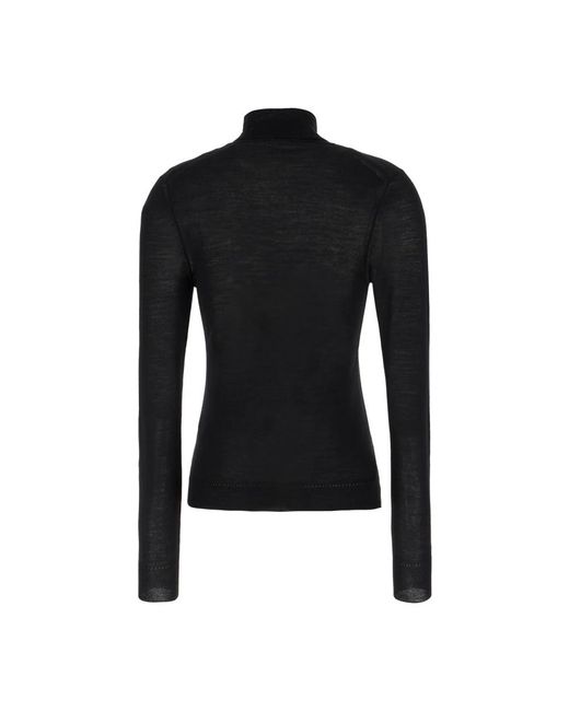 Saint Laurent Black Turtlenecks