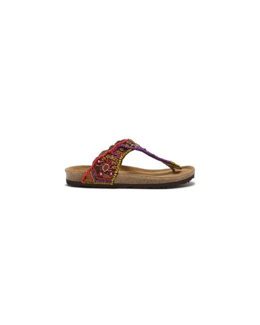 Maliparmi Brown Flip Flops