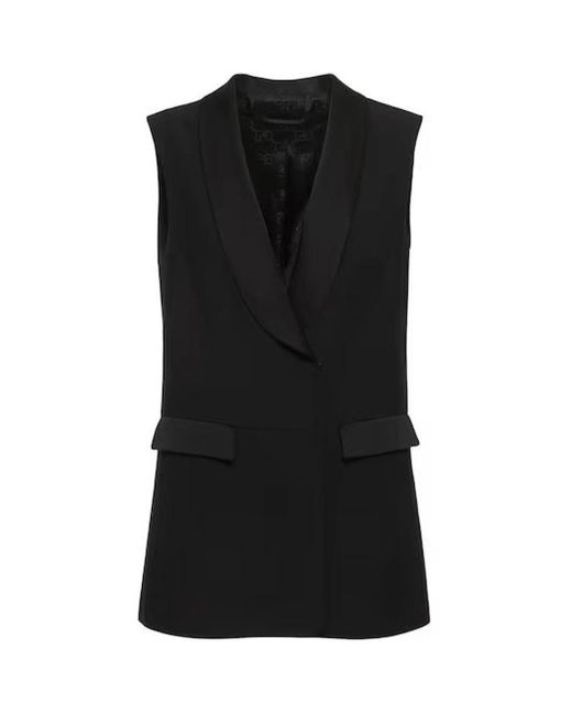 Alberta Ferretti Black Waistcoats
