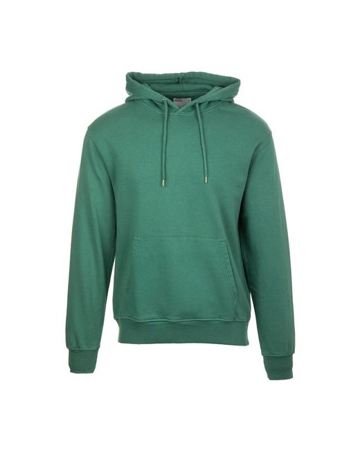 COLORFUL STANDARD Green Hoodies for men