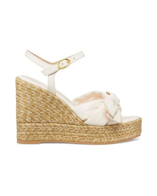 Stuart Weitzman Metallic Wedges