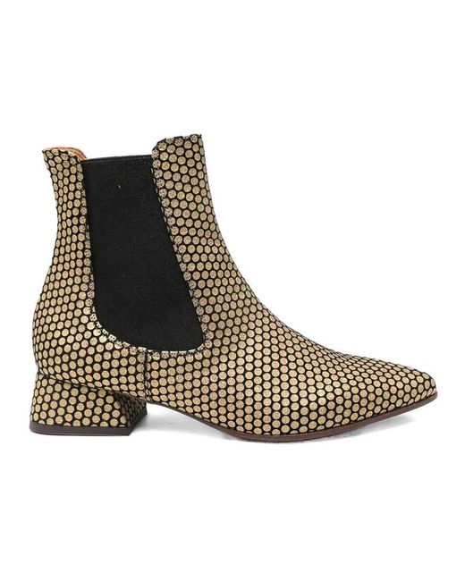 Chie Mihara Brown Heeled Boots