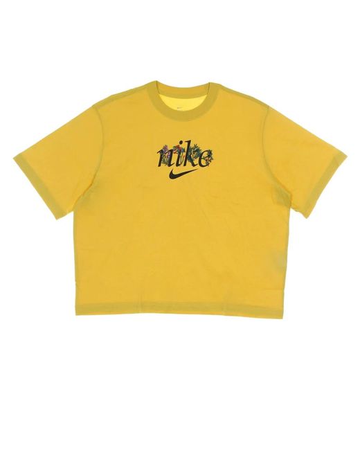 T-Shirts di Nike in Yellow