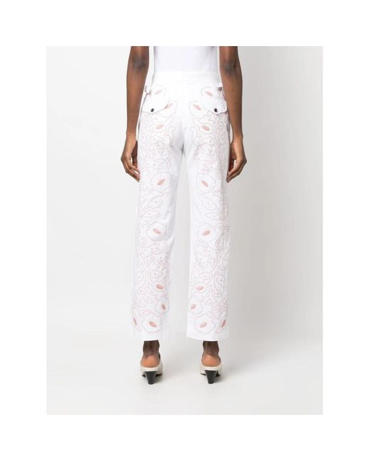 Bode White Trousers