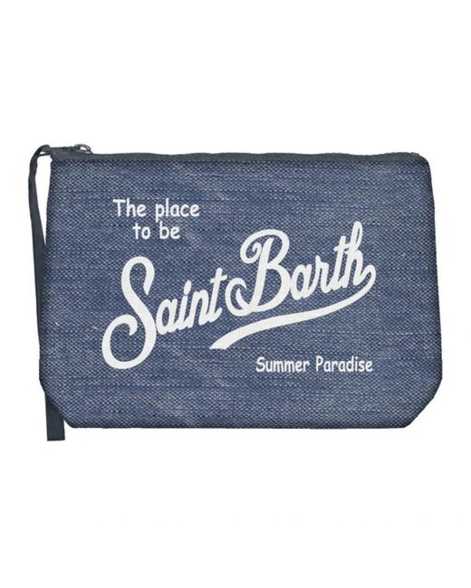 Mc2 Saint Barth Blue Clutches