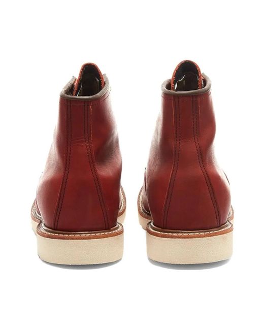 Red Wing Red Laced Shoes for men