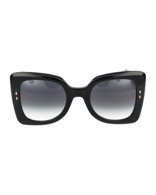Isabel Marant Black Im 0120/s sonnenbrille,schwarze/grau getönte sonnenbrille,grüne sonnenbrille