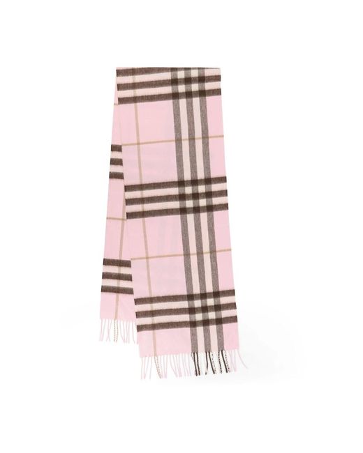 Winter Scarves di Burberry in Pink