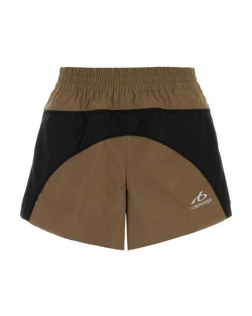 Balenciaga Brown Casual Shorts