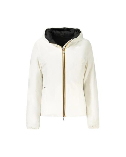 Light Jackets K-Way de color White