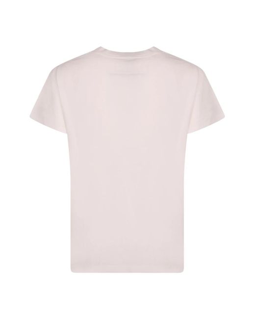 MM6 by Maison Margiela Pink T-Shirts