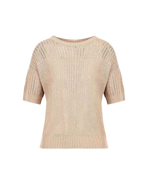 Stylish pullover sweater di Armani Exchange in Natural
