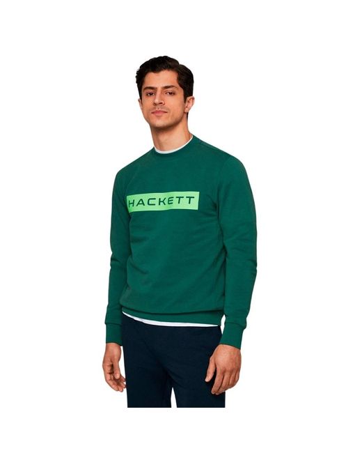 Hackett Baumwollmischung sweatshirt in Green für Herren