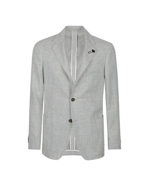 Lardini Gray Blazers for men
