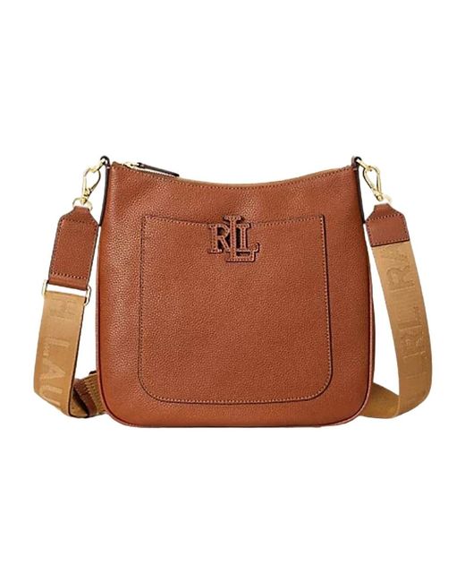 Ralph Lauren Brown Shoulder Bags