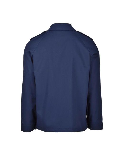 Light Jackets di Daniele Alessandrini in Blue da Uomo